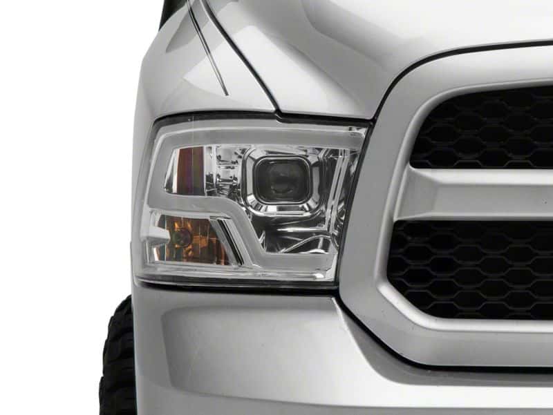Raxiom — Raxiom 09-18 Dodge RAM 1500 Non-Projector LED Halo Headlights- Chrome Housing (Clear Lens)
Headlights - view 5