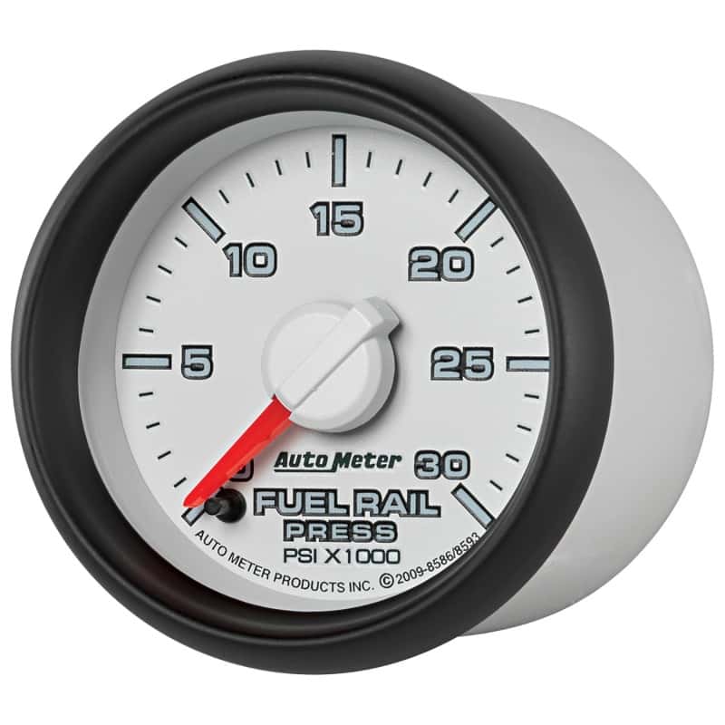 AutoMeter — Autometer Factory Match Diesel Fuel Rail Pressure Gauge 52.4mm 0-30K PSI SE, Cummins 6.7 L, Dodge
2" RAIL PRESS, 0-30K - view 6