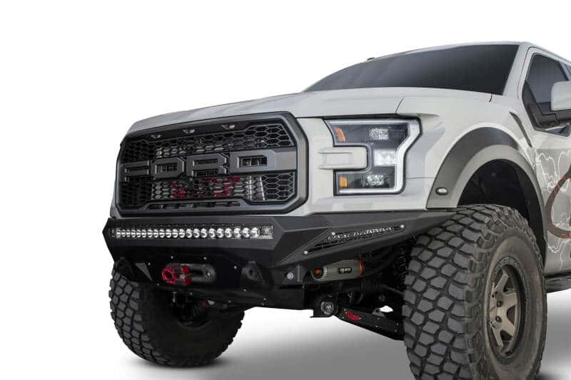 Addictive Desert Designs — Addictive Desert Designs 17-18 Ford F-150 Raptor aFe Intercooler Upgrade Kit
TChrgrIcoolerMount - view 5