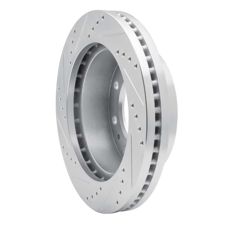 R1 Concepts — R1 94-99 Dodge Ram 2500 Front Right Drilled & Slotted Silver Brake Rotor
R1 Brake Rotor Drill - view 4
