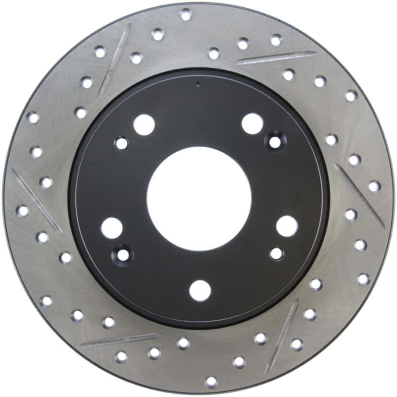 Stoptech — StopTech 04-08 Acura TSX / 03-07 Honda Accord SportStop Slotted & Drilled Right Rear Rotor
Slot/Drill Rotor - view 1