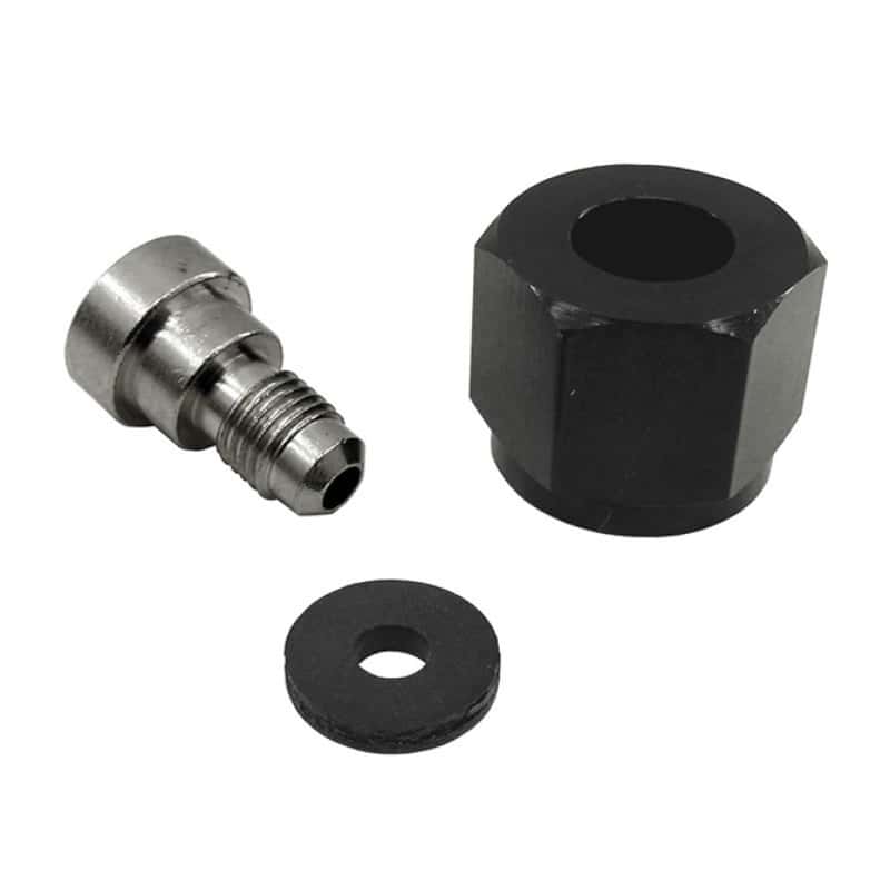Nitrous Express — Nitrous Express 4AN Bottle Nipple and Nut for CO2 Valve (Incl Gasket)
Bottle Nipple
N2OBottleVlv - view 2
