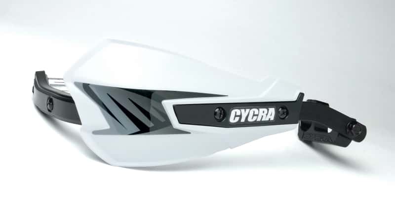Cycra — Cycra Vortex Hand Guard/w Universal U-Clamps - White - view 1