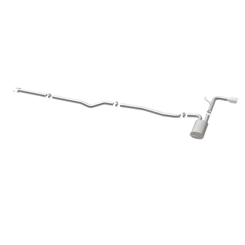 Magnaflow — MagnaFlow Cat Back, SS, 2.5in, Street, Single Straight Pass. Polished 4in Tip, 2015 Ford Fusion 2.5L
Cat-Back - view 18