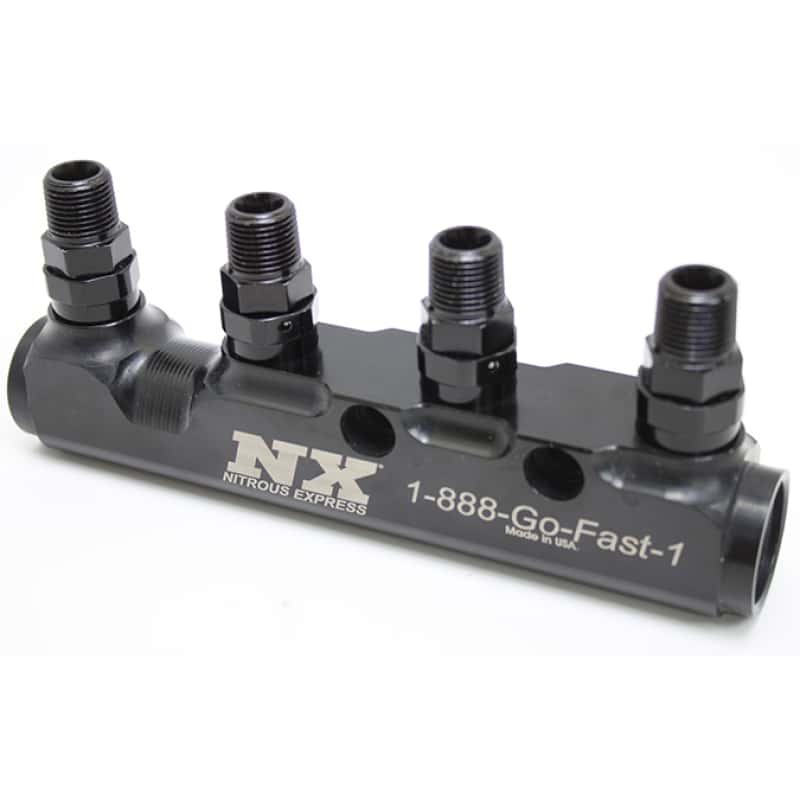 Nitrous Express — Nitrous Express Fuel Log 5 Port w/Fittings
FuelLog - view 1