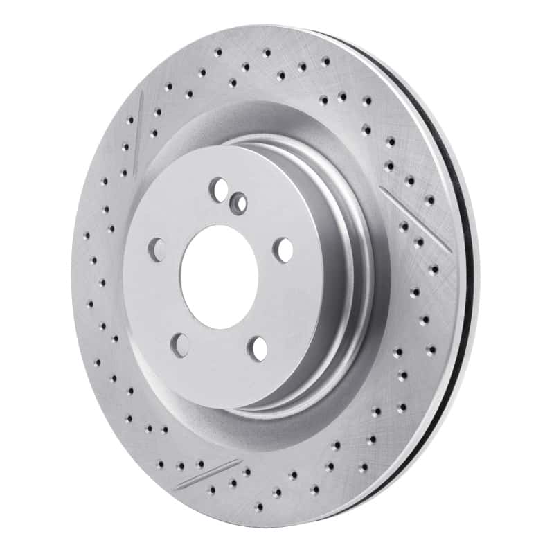 DFC — DFC 08-15 Mercedes-Benz C63 AMG Rear Drilled and Slotted Brake Rotor
DFC Brake Rotor - view 2