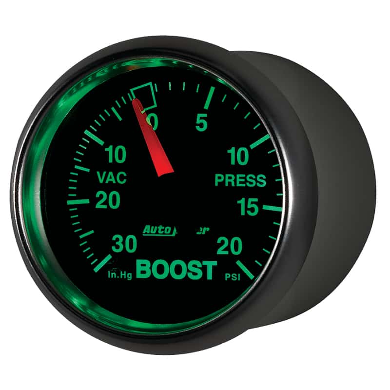 AutoMeter — Autometer GS 52mm 30 in Hg/20 psi Mechanical Vacuum/Boost Gauge
2-1/16" BOOST-VAC, 3 - view 10