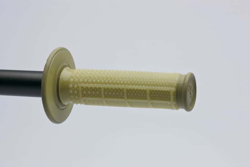 Renthal — Renthal MX Dual Compound Grips Tapered 1/2 Waffle - Kevlar - view 2