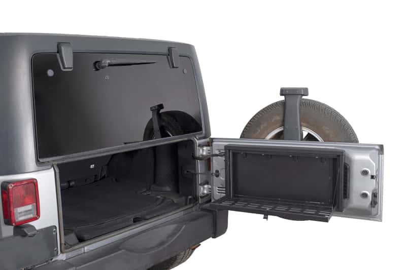 Tuffy Products — Tuffy Jeep Wrangler Molle Tailgate Lockbox W/ Combo Lock
Tailgate Lockbox - view 6