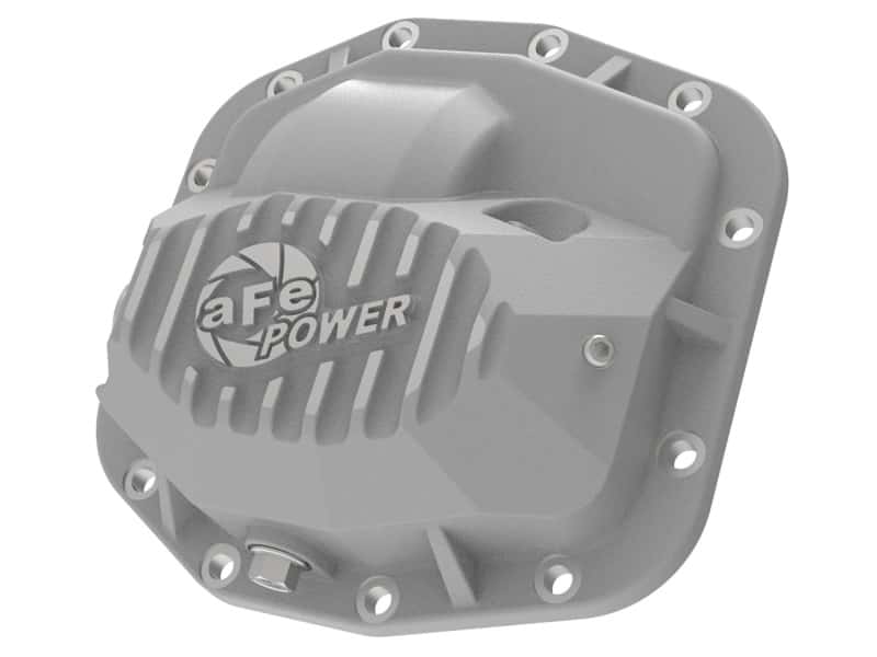 aFe — aFe Street Series Front Differential Cover Raw 2018+ Jeep Wrangler (JL) V6 3.6L (Dana M186)
Differential Cover - view 1