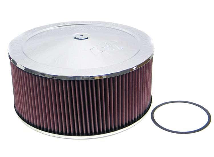 K&N Engineering — K&N Round - Red - Size 14in - 5.125in Neck Flange Custom Air Cleaner Assembly
Round Air Filter Ass
Air Filter Assembly - view 2