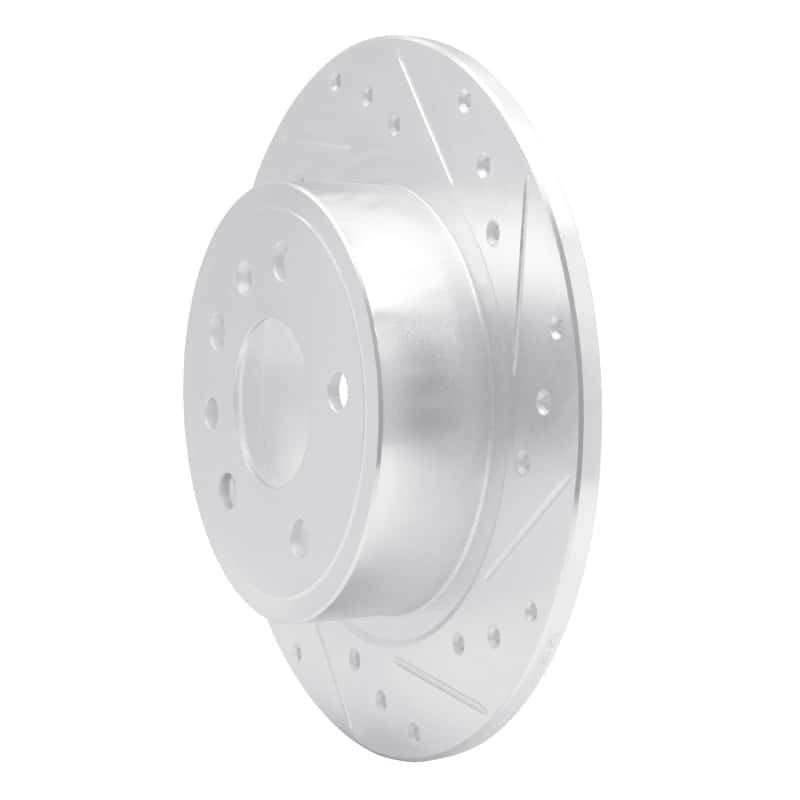 R1 Concepts — R1 99-10 Saab 9-5 Rear Right Drilled & Slotted Silver Brake Rotor
R1 Brake Rotor Drill - view 2