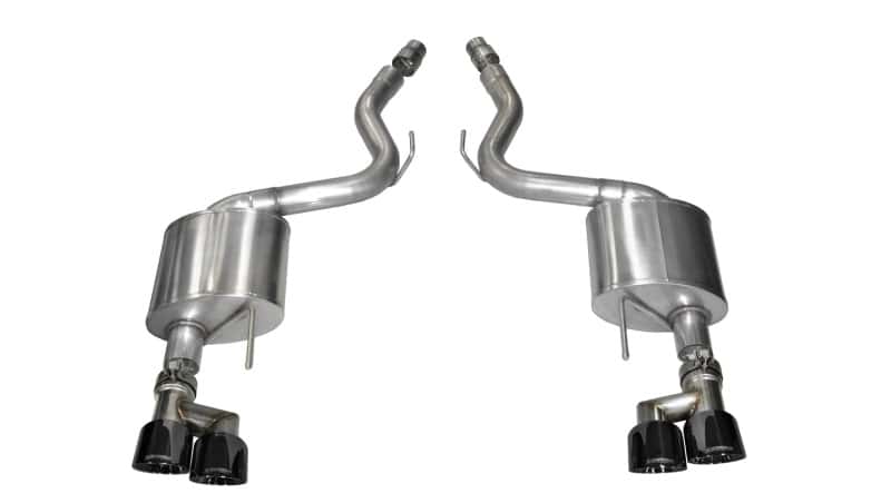 CORSA Performance — Corsa 2015-2017 Ford Mustang GT 5.0 3in Axle Back Exhaust Black Quad Tips (Sport)
Exhaust - view 1