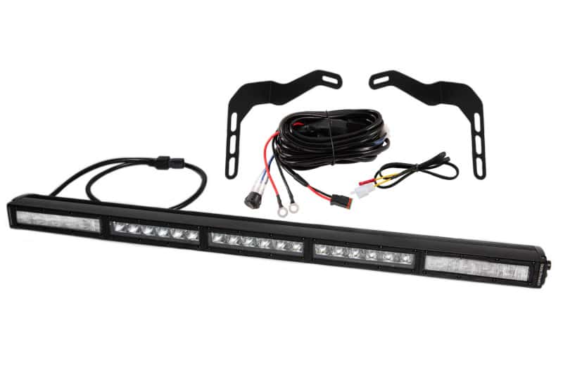 Diode Dynamics — Diode Dynamics 14-21 Toyota Tundra SS30 Stealth Lightbar Kit - Amber Driving - view 8