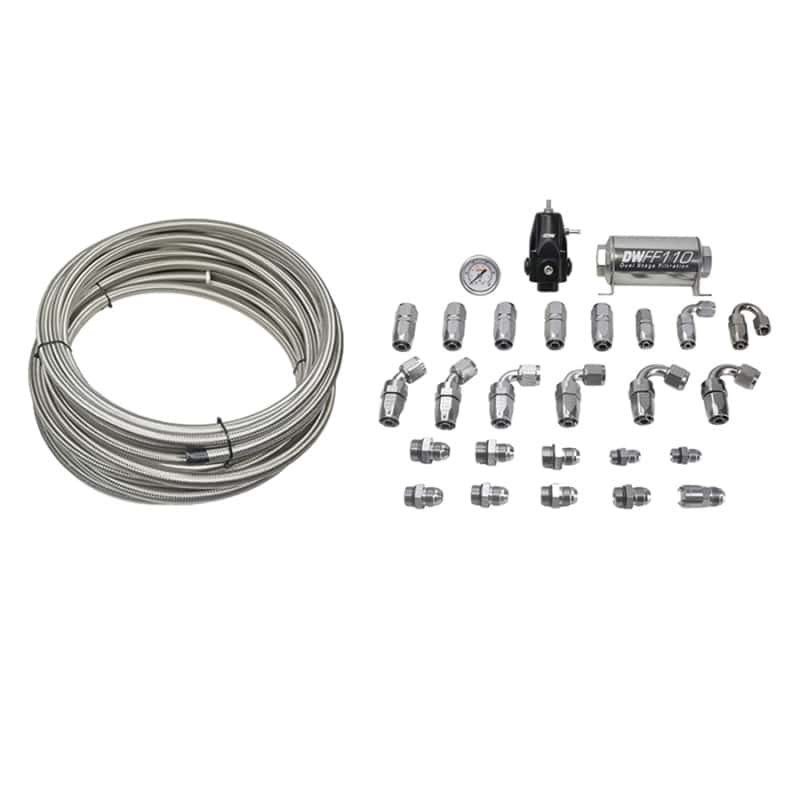 DeatschWerks — DeatschWerks 16-19 Cadillac CTS-V X2 Series Pump Module -8AN Feed w/ -6AN Return PTFE Plumbing Kit
Modules - view 2
