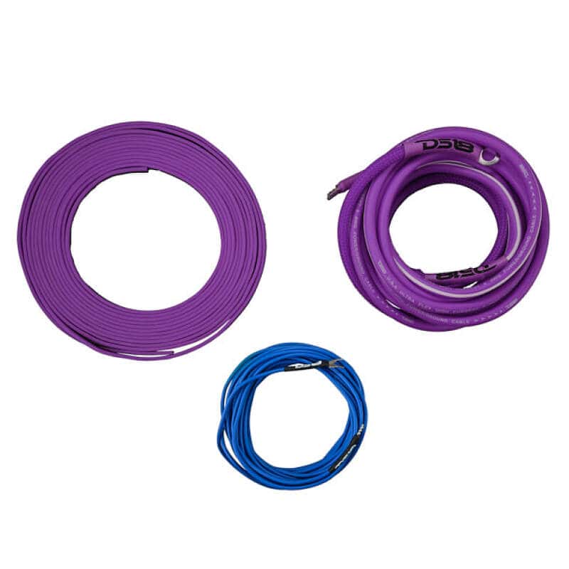 DS18 — DS18 8-GA Amplifier Install Kit Advance- Purple - view 5