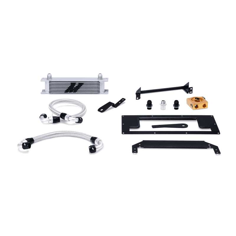 Mishimoto — Mishimoto 99-05 Mazda Miata Thermostatic Oil Cooler Kit - Silver - view 2
