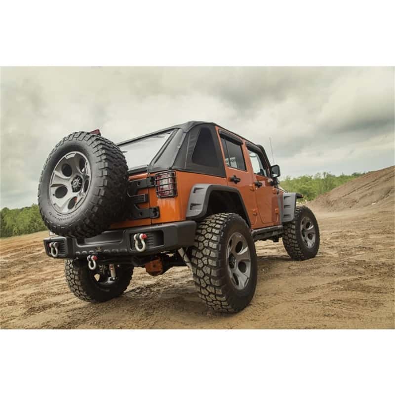 Rugged Ridge — Rugged Ridge Bowless Soft Top Black Diamond 4-Door 07-18 Jeep Wrangler JK
Brief Soft Top
OFFROAD_TOPS - view 5