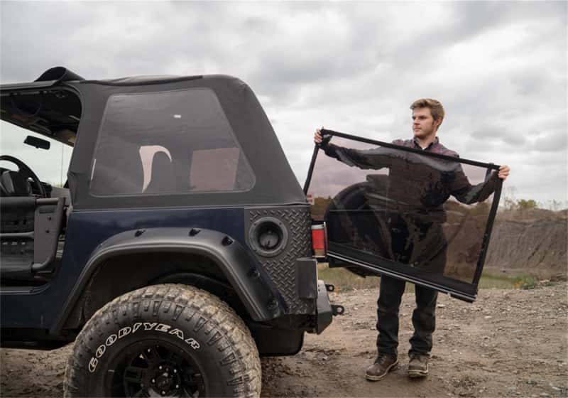 Rampage — Rampage 97-06 Jeep Wrangler TJ Frameless Trail Soft Top Kit - Black Diamond
Frameless Soft Top K
Top-Soft - view 6