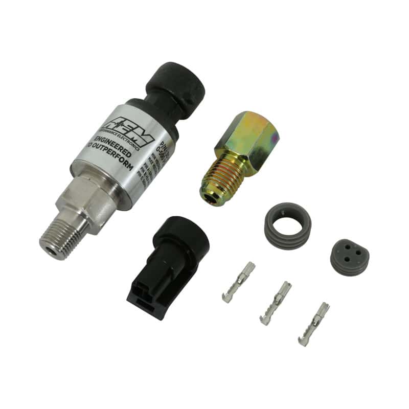 AEM — AEM 34 BAR MAP or 500 PSIA Stainless Steel Sensor Kit
Sensors/Connectors
Sensor Kit - view 2