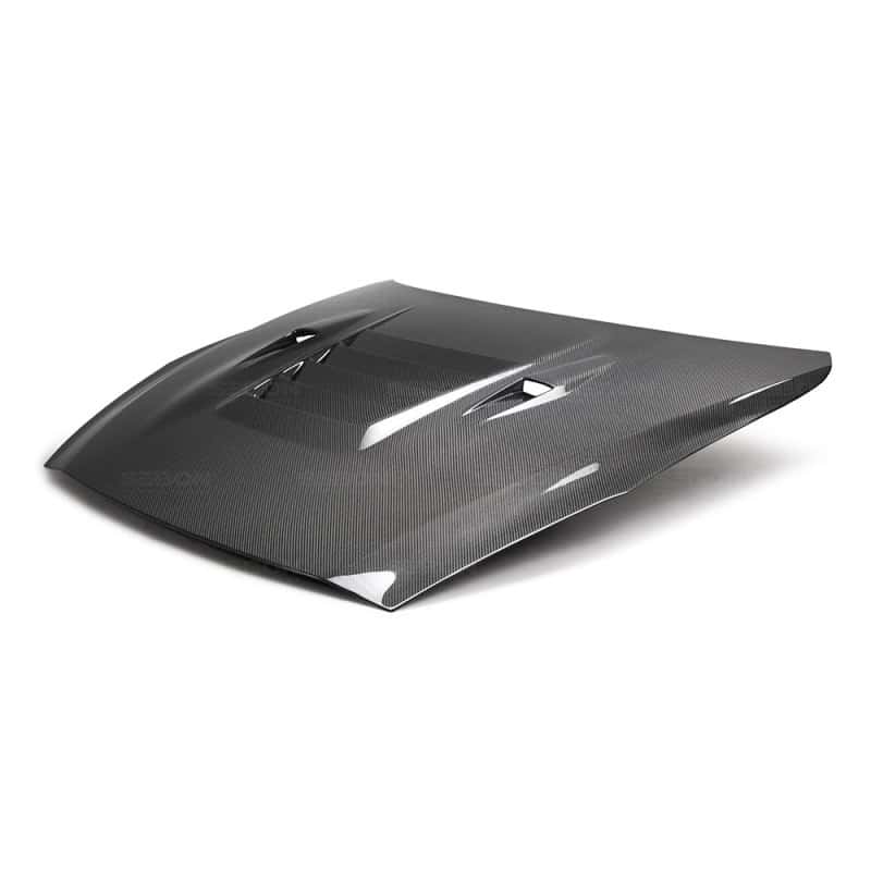 Seibon — Seibon 09-12 Nissan GTR R35 DS-Style Carbon Fiber Hood - view 2