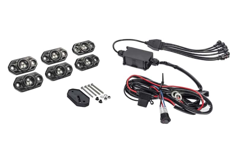 KC HiLiTES — KC HiLiTES C-Series RGB LED Rock Light Kit (Incl. Wiring) - Set of 6
C-Series LEDs - view 12