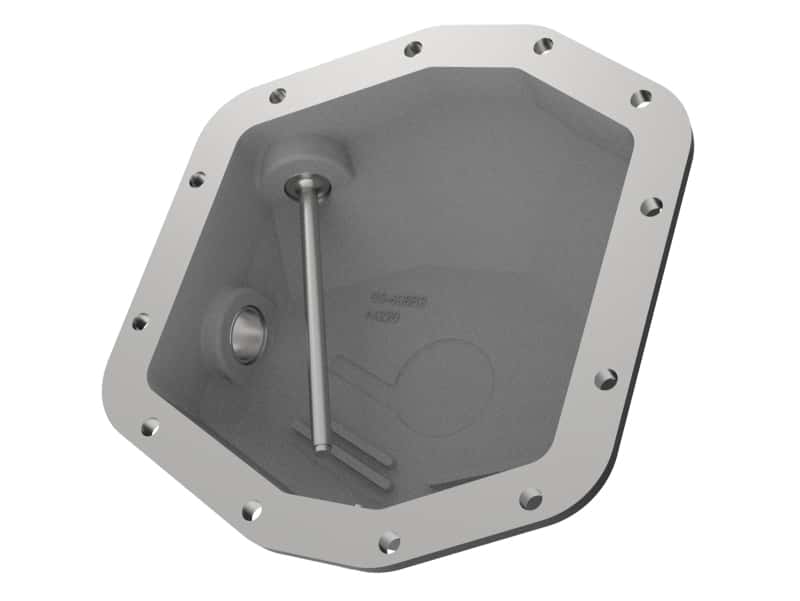 aFe — aFe 18-24 Jeep Wrangler JL Dana M220 Pro Series Front Diff Cover w/ Oil - Black
Differential Cover - view 3
