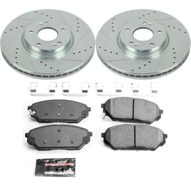 PowerStop — Power Stop 07-12 Hyundai Veracruz Front Z23 Evolution Sport Brake Kit - view 1