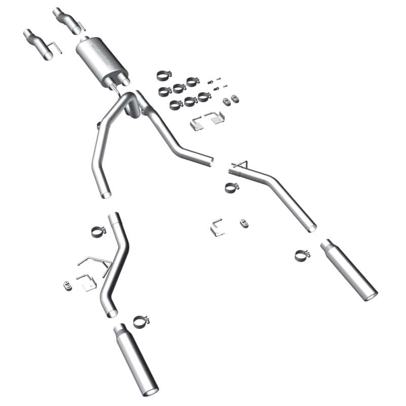 Magnaflow — MagnaFlow 11 Ford F-150 3.7L/5.0L/6.2L SS Catback Exhaust Dual Split Rear Exit w/ 3.5in SS Tips
Cat-Back - view 31