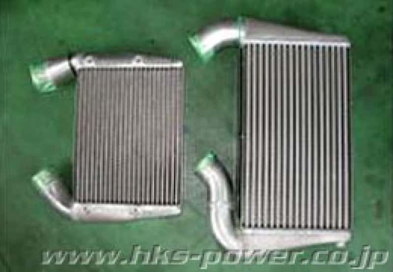 HKS — HKS 09 Nissan GTR R35 2 Core FMIC includes Carbon Air Duct and Full Piping Kits - view 2