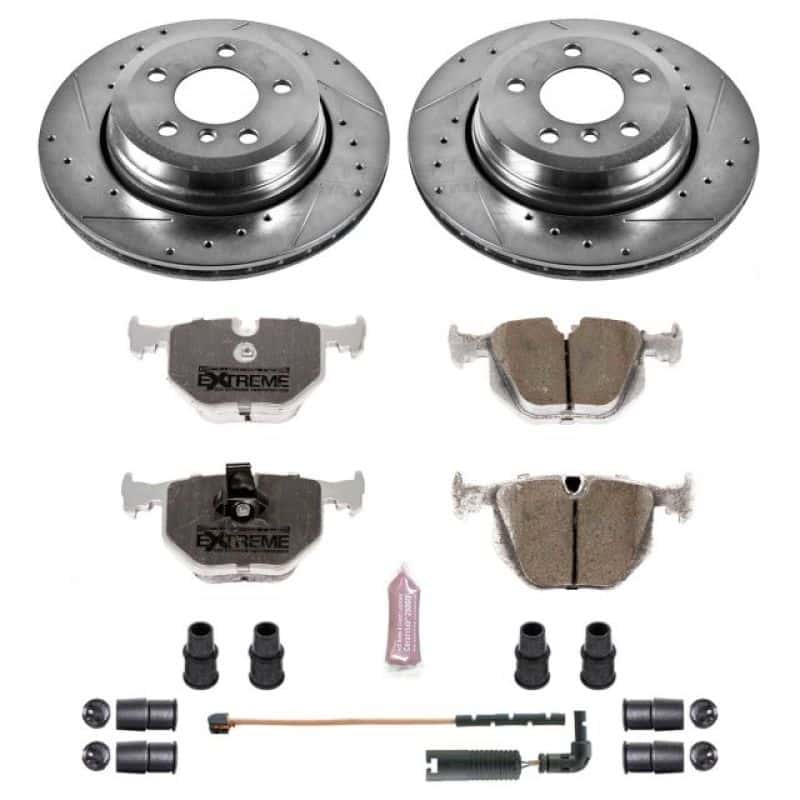 PowerStop — Power Stop 04-10 BMW X3 Rear Z26 Street Warrior Brake Kit - view 1