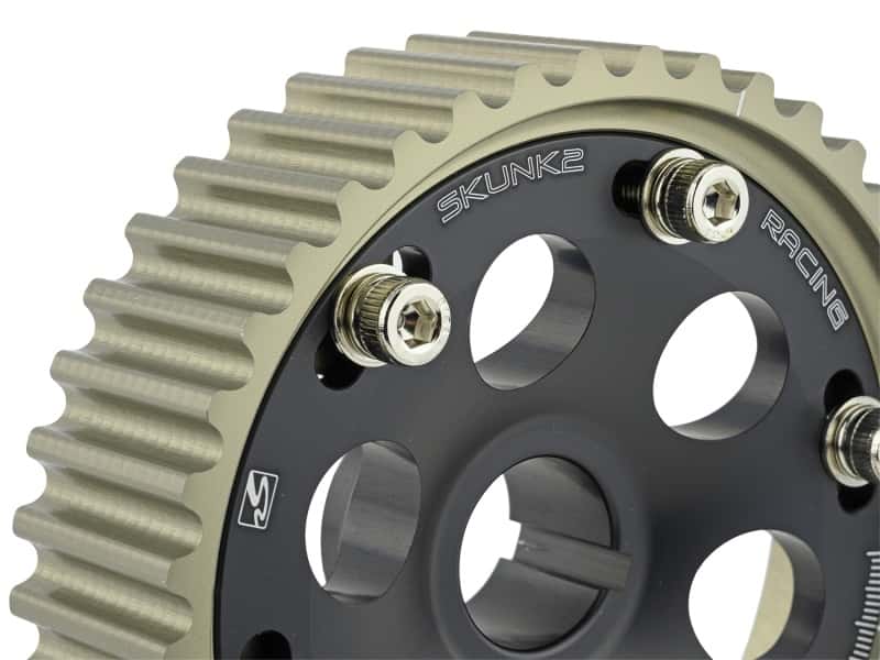 Skunk2 Racing — Skunk2 Pro-Series Honda H22/F20B DOHC VTEC Cam Gears (Black)
Timing Camshaft Gear - view 8
