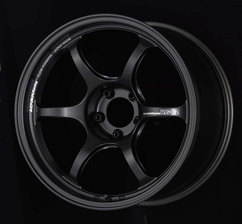Advan — Advan RG-D2 18x9.5 +35 5x120 Semi Gloss Black Wheel - view 2