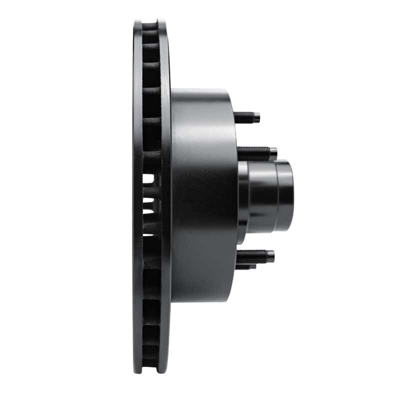 R1 Concepts — R1 94-01 Ford E-150 Econoline Front Right Drilled & Slotted Black Brake Rotor
R1 Brake Rotor Drill - view 3