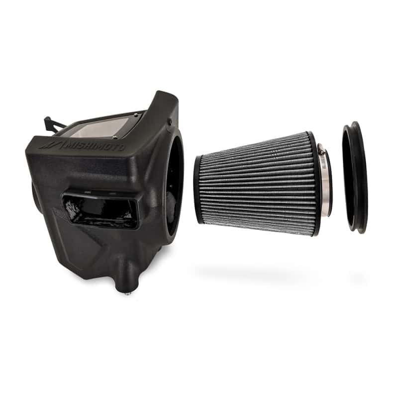 Mishimoto — Mishimoto 2021+ Bronco 2.7L Intake/Snorkel Bundle - Dry Washable Filter
Intake Package - view 7