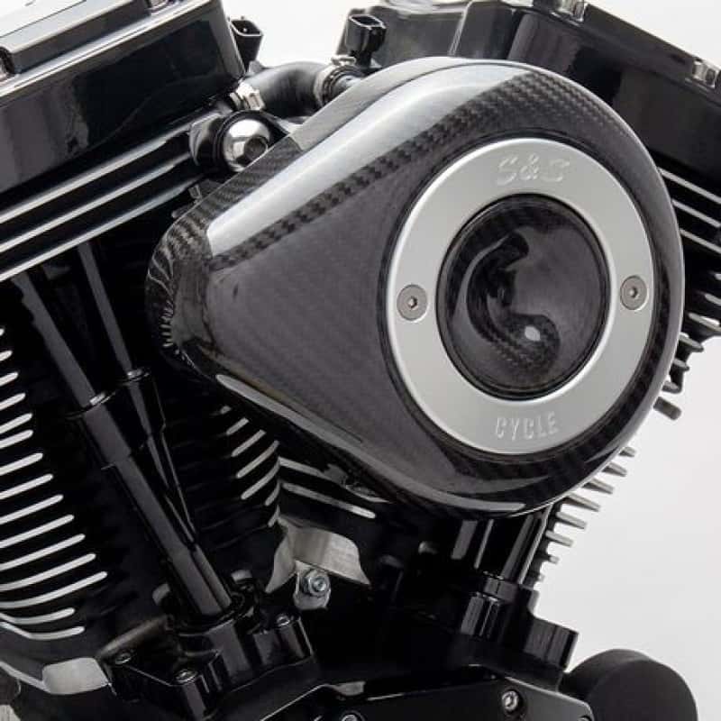 S&S Cycle — S&S Cycle Air Cleaner Cover For All Stealth Applications - Carbon Fiber - view 1