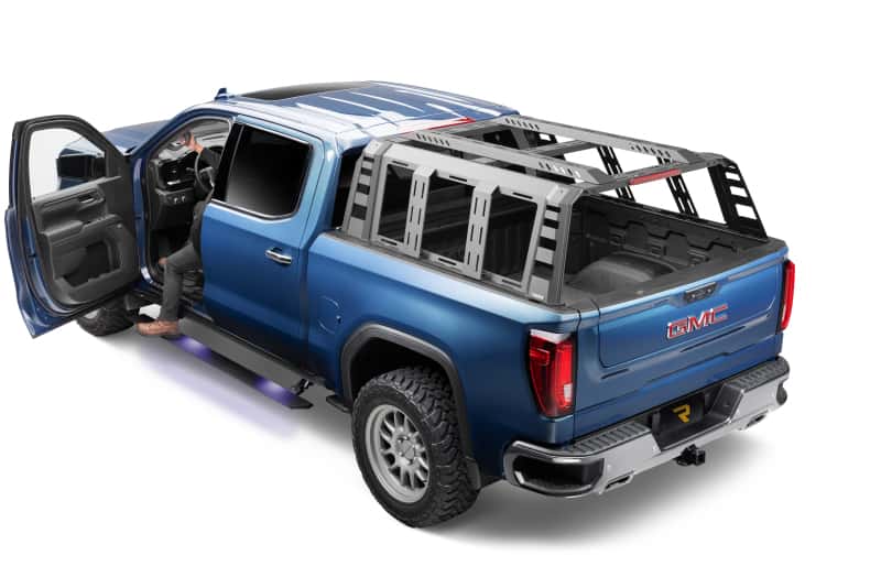 Go Rhino — RealTruck 19-25 Chevy Silverado 1500 CC 4dr VoltStep Electric Running Board Kit - Bedliner Coating
VoltStep Elec. Board - view 3