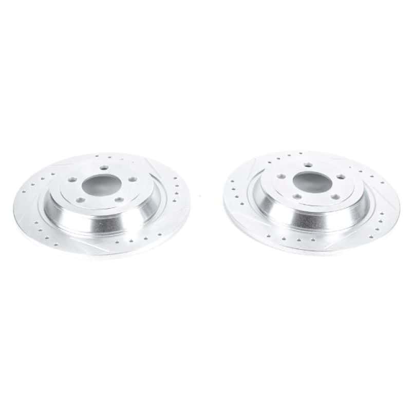 PowerStop — Power Stop 15-19 Ford Mustang Rear Evolution Drilled & Slotted Rotors - Pair
PowerStop XPR - view 1