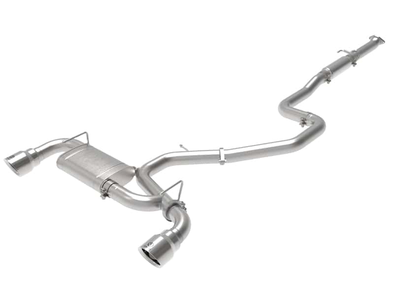 aFe — aFe Takeda Exhaust Cat-Back 19-20 Hyundai Veloster N 304SS Polished Dual Tips Exhaust
Cat-Back Exhaust - view 1
