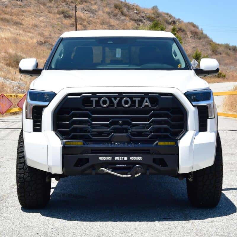 Westin — Westin 22-23 Toyota Tundra Pro-Series Front Bumper - Textured Black - view 8