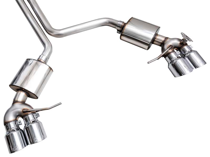 AWE Tuning — AWE Tuning 2022+ Porsche Macan 2.9TT Touring Edition Catback Exhaust w/ Chrome Silver Tips
Touring Catback - view 6