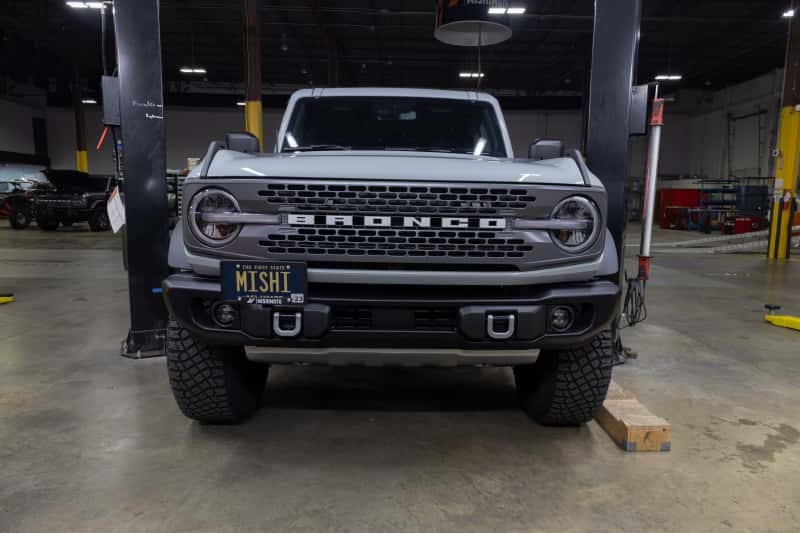 Mishimoto — Mishimoto 2022+ Ford Bronco Capable Bumper License Plate Relocation
Plate Relocation Kit - view 6