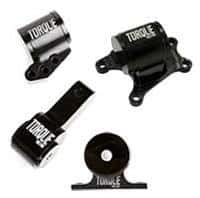 Torque Solution — Torque Solution Billet Aluminum 4 Piece Engine Mount Kit: Mitsubishi Evolution VII-IX 2001-2006 - view 2