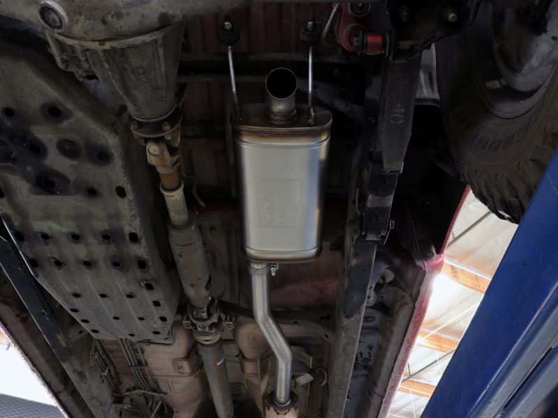 aFe — aFe ROCK BASHER 2.5in 409 SS Cat-Back Exhaust - 99-04 Toyota Tacoma L4-2.4L / V6-3.4L
Cat-Back Exhaust - view 5