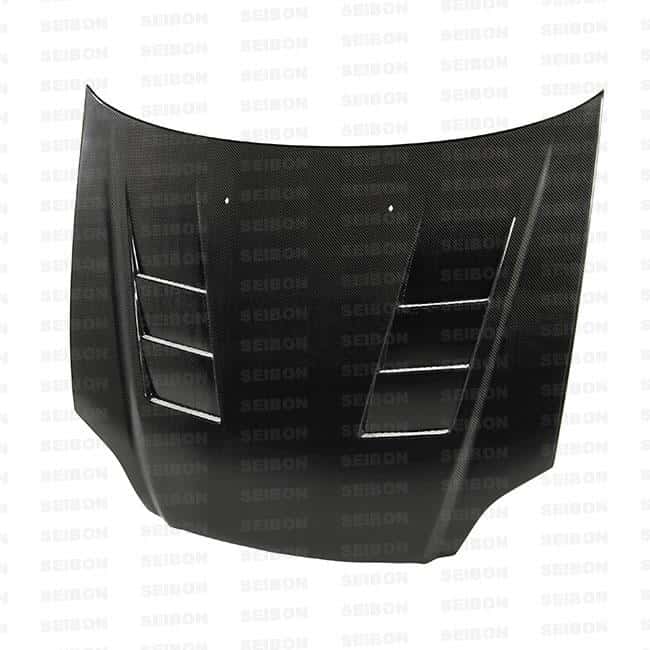 Seibon — Seibon 99-00 Honda Civic (EM1/EJ6/7/8/EK9) TS-Style Carbon Fiber Hood - view 5