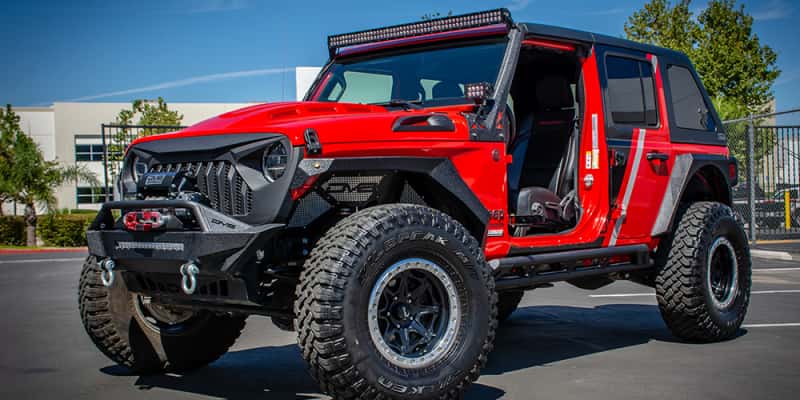 DV8 Offroad — DV8 Offroad 2018+ Jeep JL/ Gladiator Angry Grill - view 4