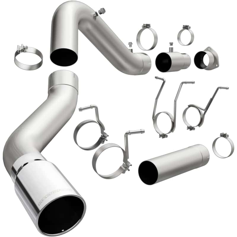 Magnaflow — MagnaFlow SYS Cat-Back 2017 Chevrolet Silverado 6.6L Diesel Polished Single Wall 6in Tip
Filter-Back - view 2