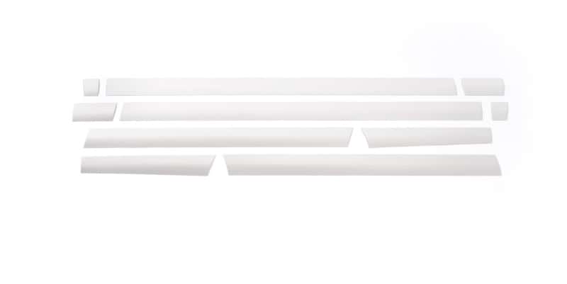 Putco — Putco 15-20 Ford F-150 Reg Cab 8ft Long Box (4.25in Tall - 10pcs) Stainless Steel Rocker Panels
Rocker Panel Molding - view 1