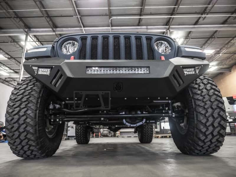 Road Armor — Road Armor 18-20 Jeep Wrangler JL SPARTAN Front Bumper - Tex Blk - view 5
