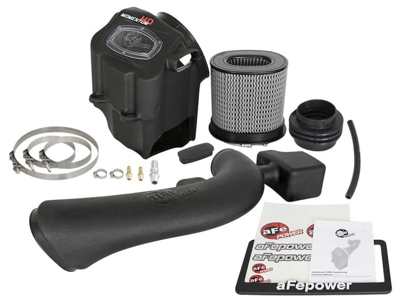 aFe — aFe Momentum GT Pro DRY S Cold Air Intake System 2017 Ford Superduty V8-6.2L
Momentum GT Intake - view 8